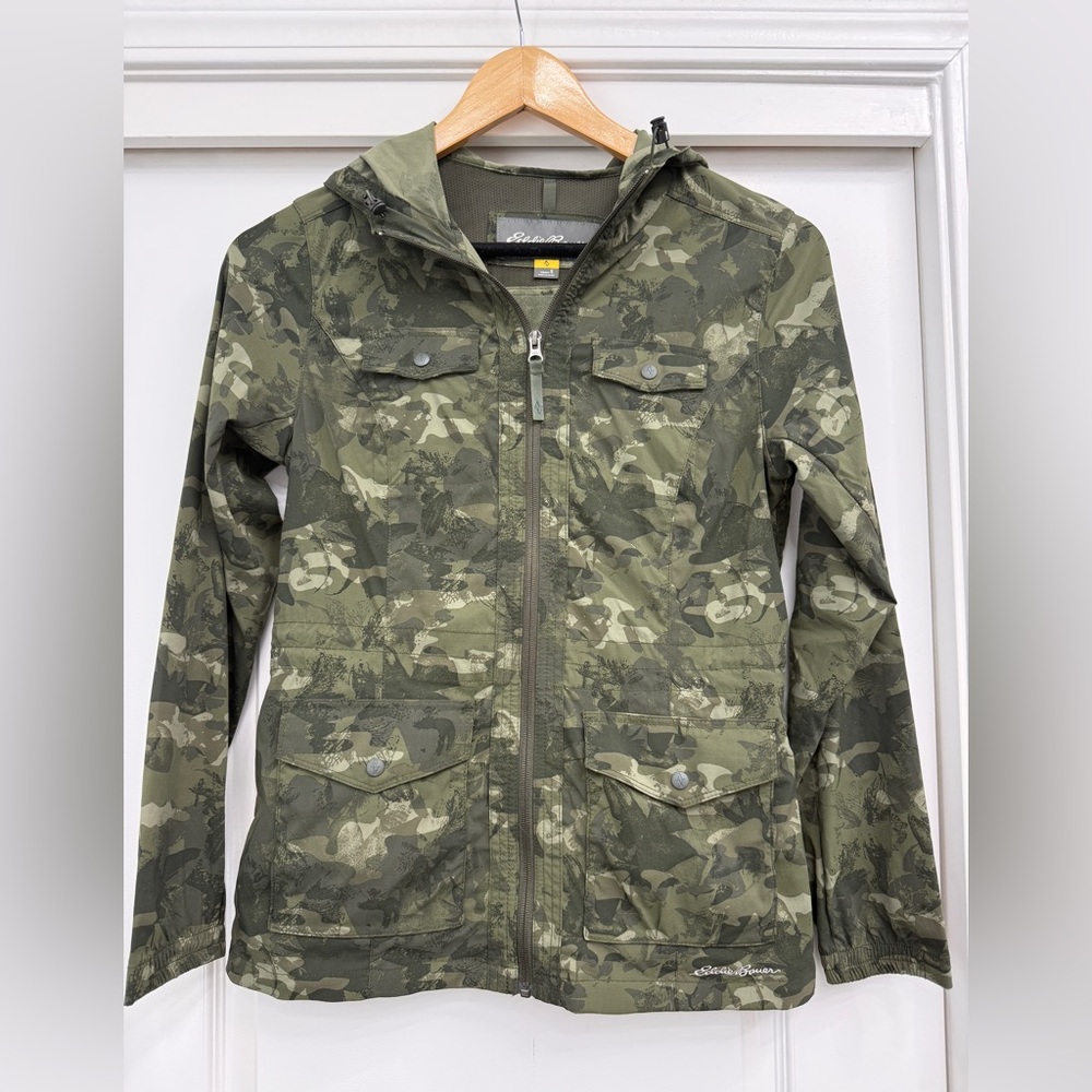 Eddie Bauer Green Camo Jacket - Picture 2 of 2